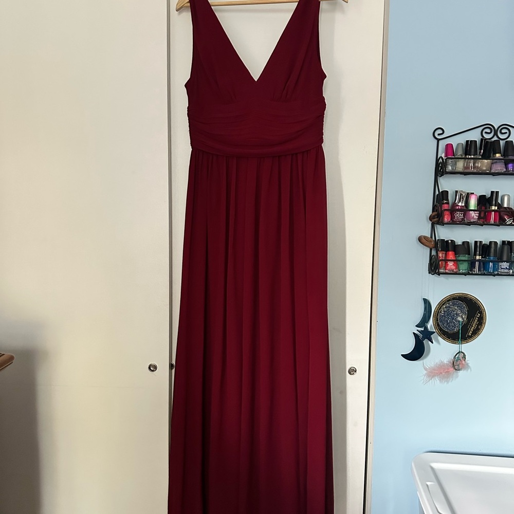 Ever Pretty Burgundy Red Gown